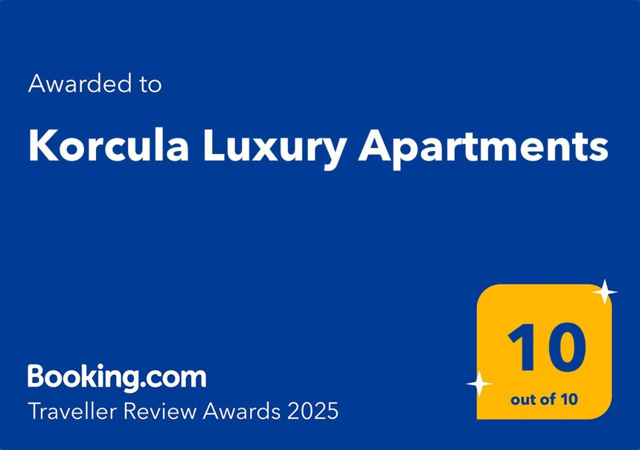 Korcula Luxury Apartments Exterior photo
